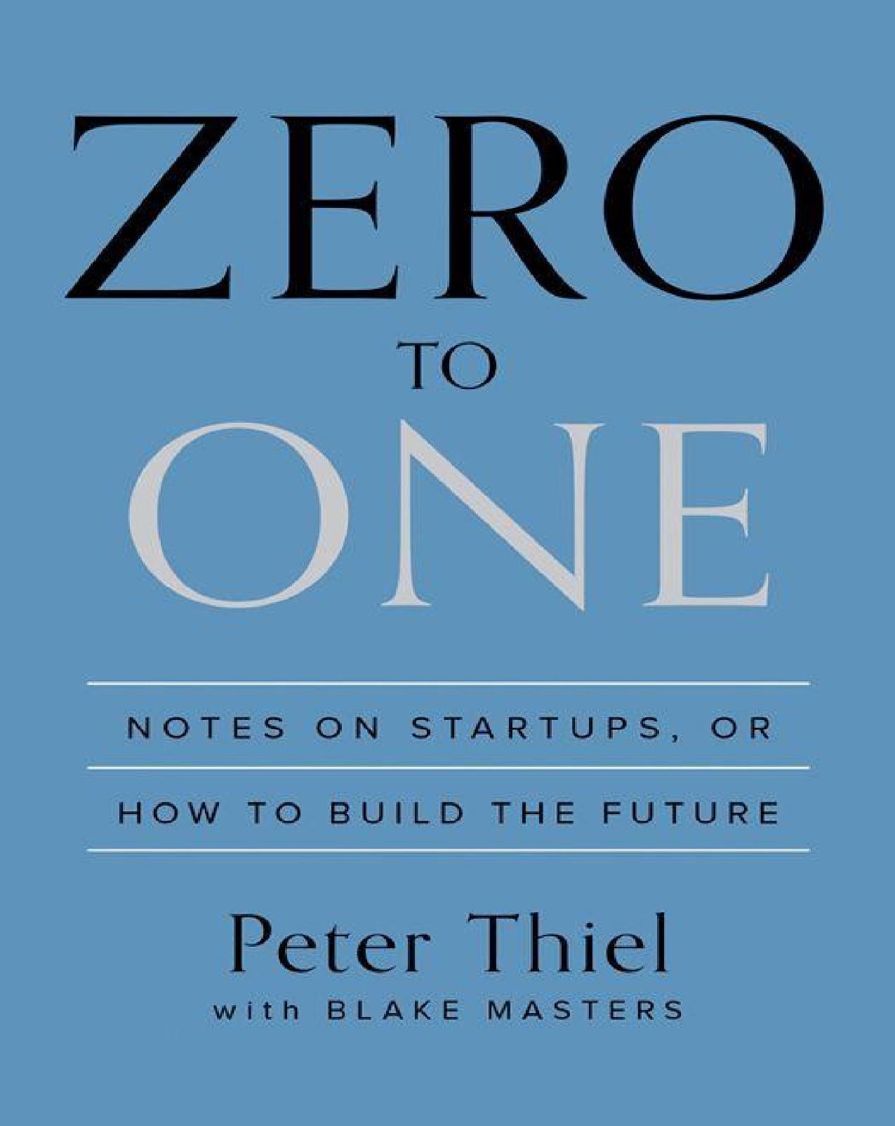 Salinan Zero to One Notes b.indonesia