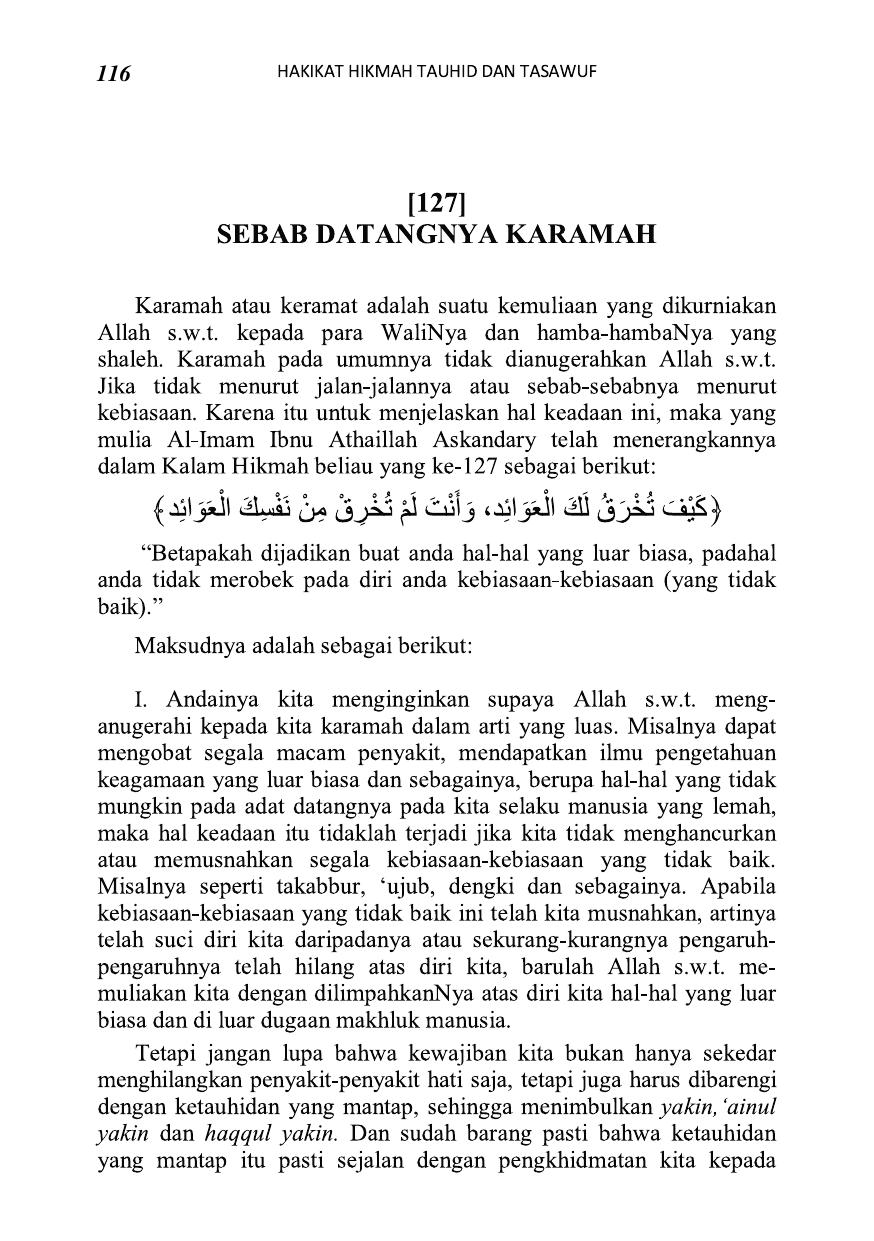 Salinan Syarah Terjemahan Al-Hikam [Jilid 3]