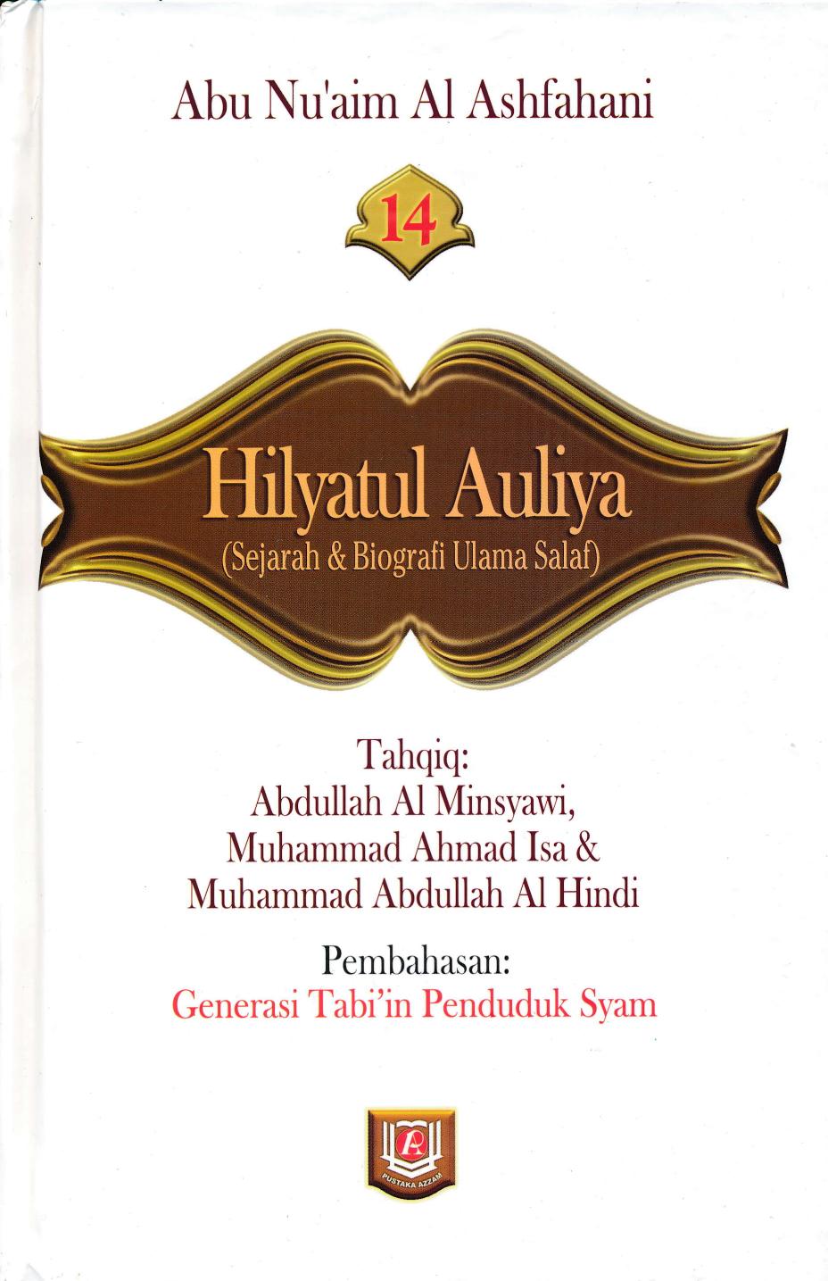 Salinan Hilyatul Aulia Jilid 14