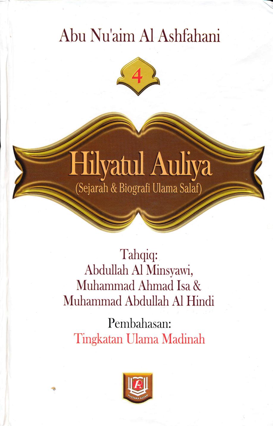 Salinan Hilyatul Aulia Jilid 4