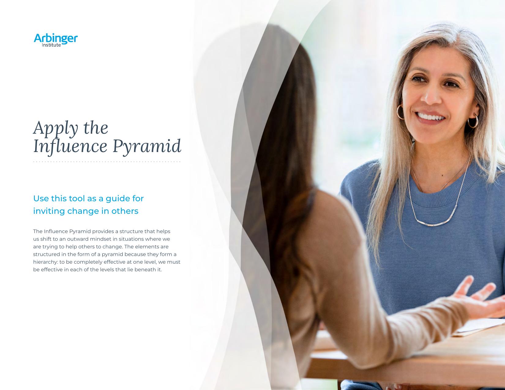 Apply the Influence Pyramid Form Fillable