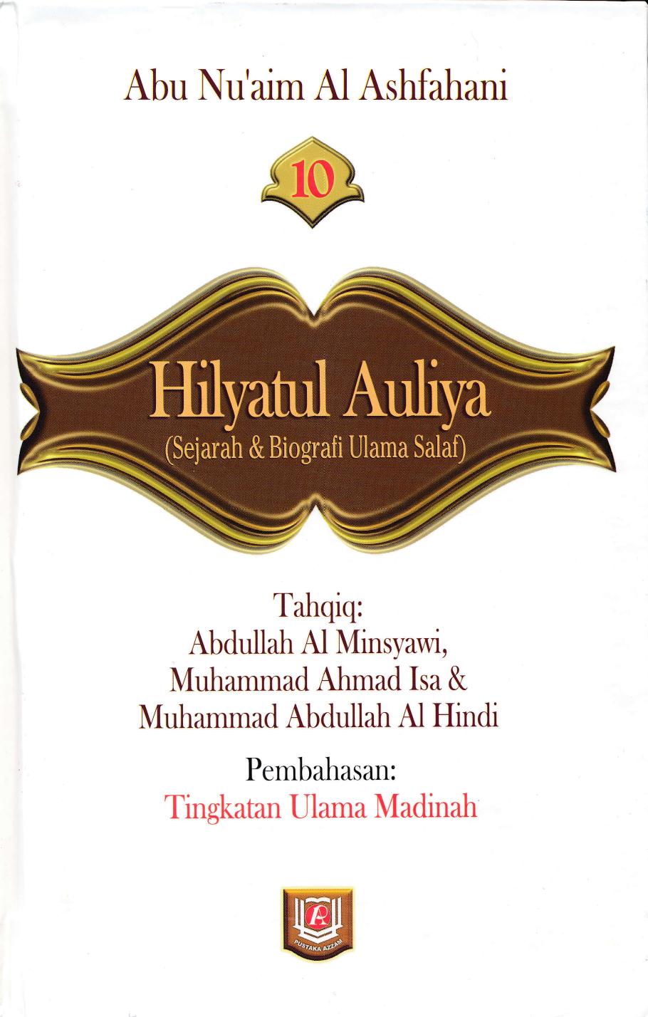 Salinan Hilyatul Aulia Jilid 10