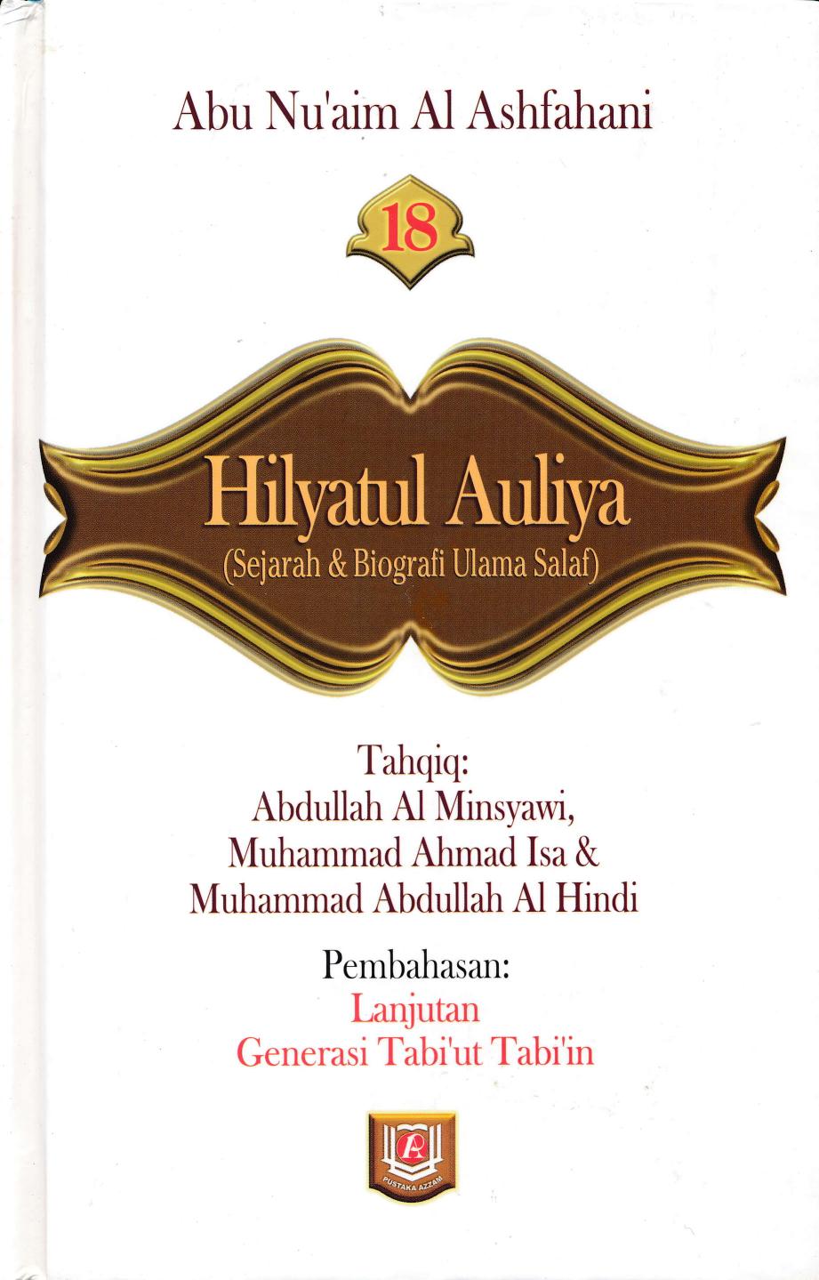 Salinan Hilyatul Aulia Jilid 18