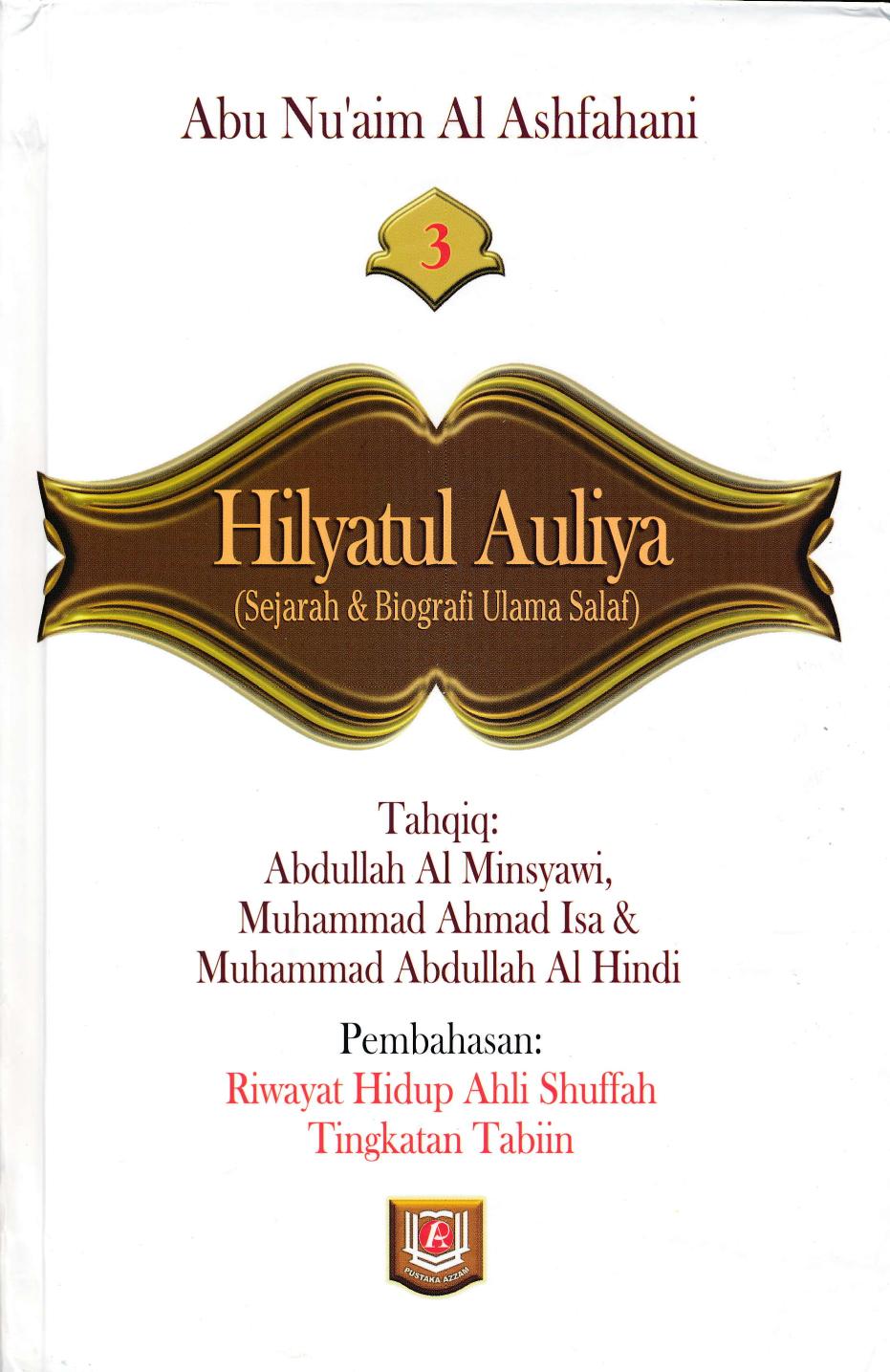 Salinan Hilyatul Aulia Jilid 3