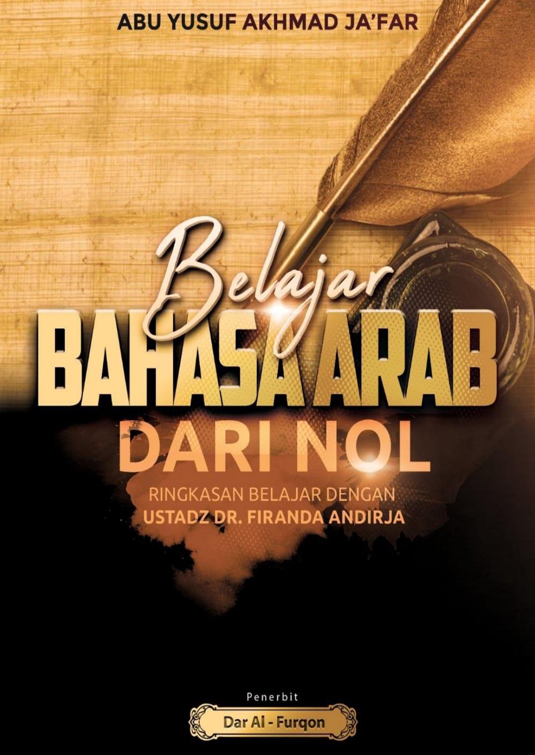 Salinan 977) BELAJAR BAHASA ARAB DARI NOL