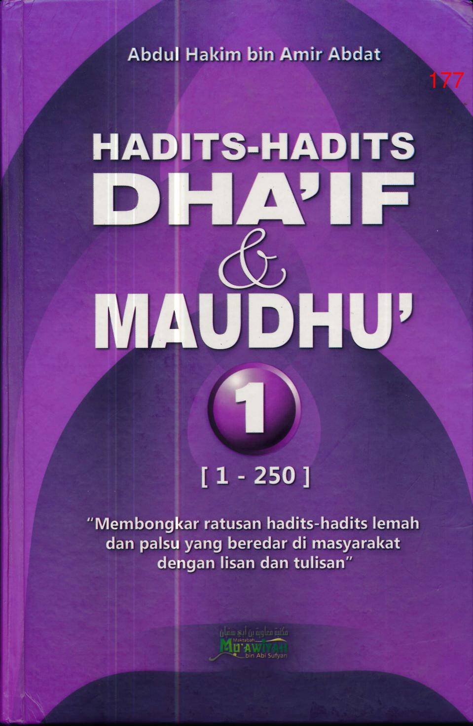 Salinan 920) Hadits-Hadits Dhaif dan Maudhu 1