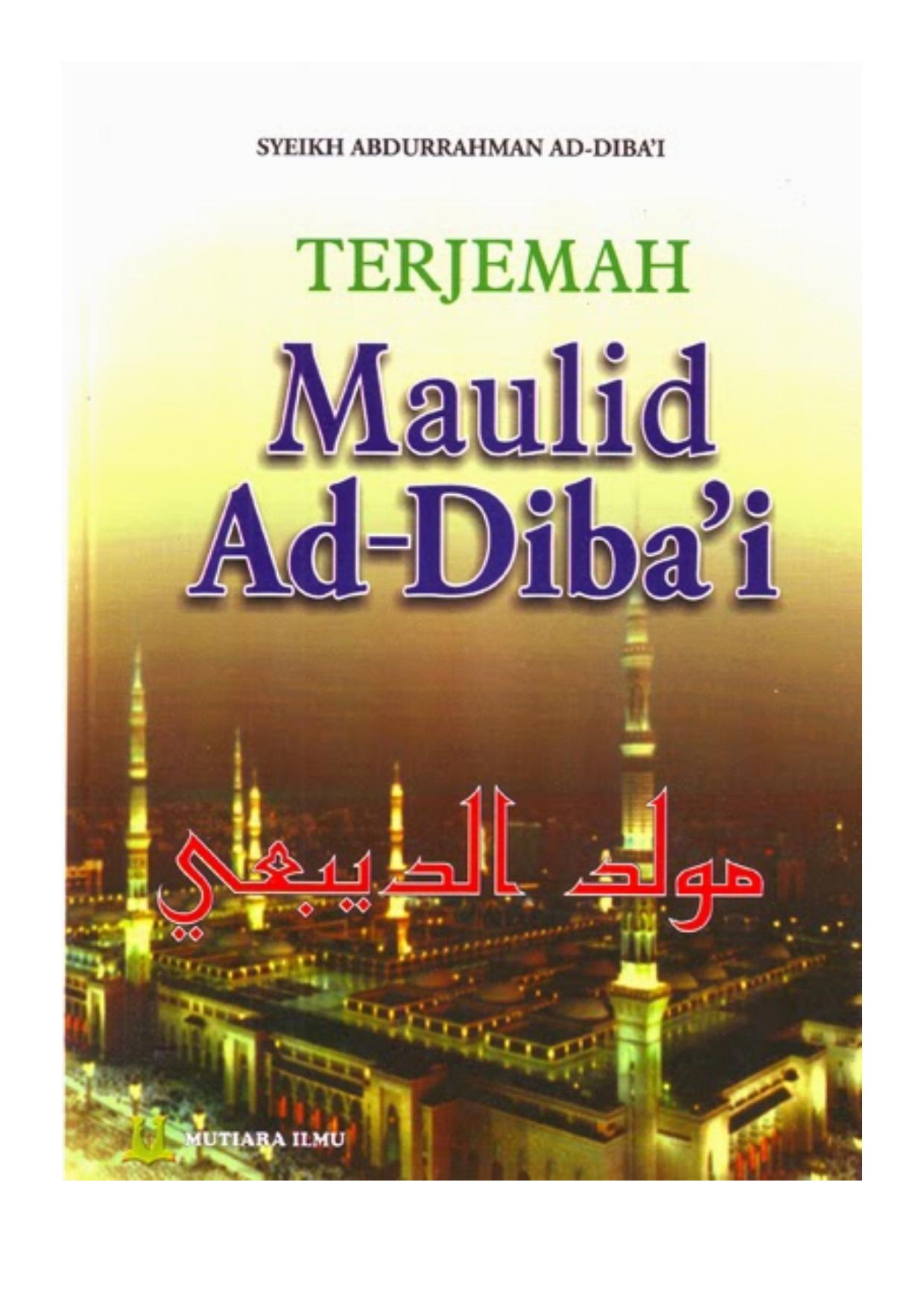 Salinan 903) Maulid Diba i