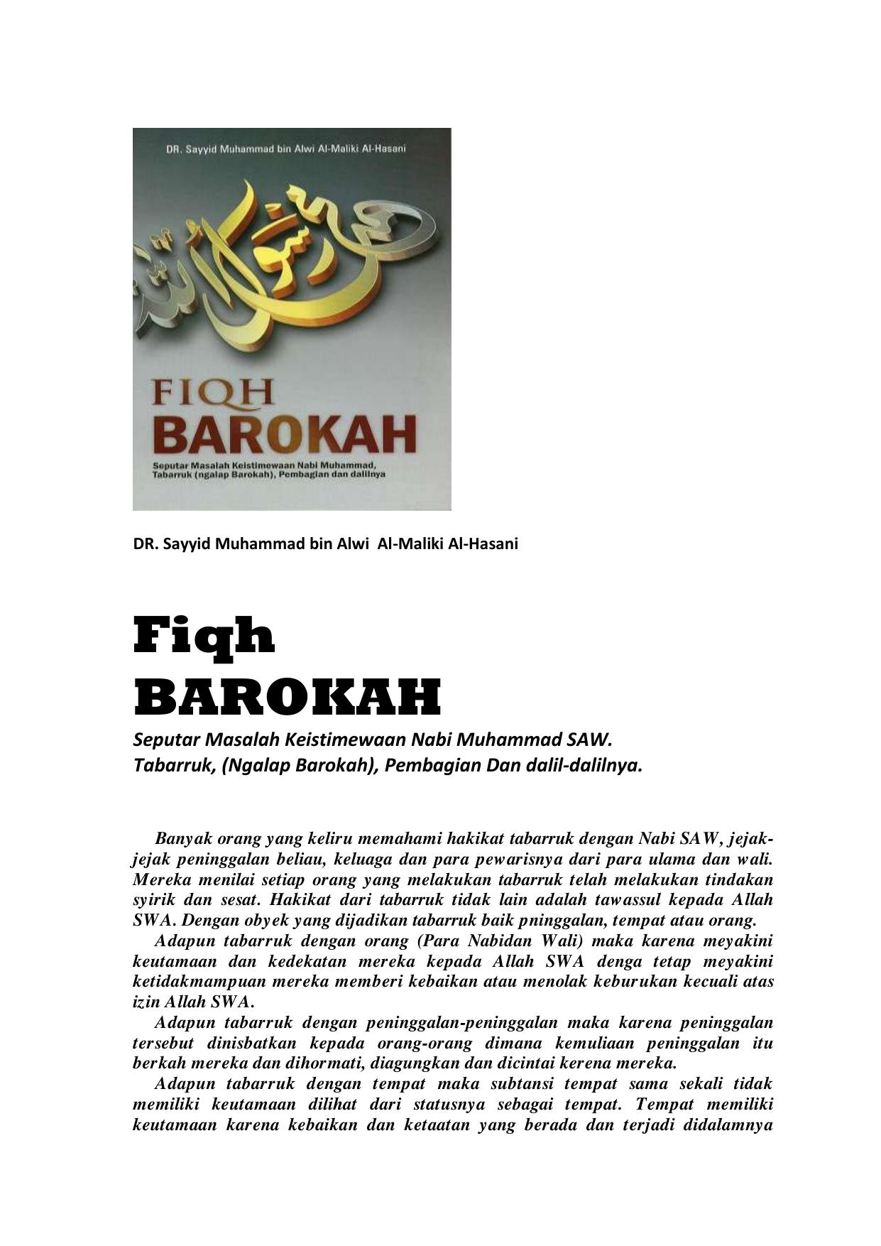Salinan 906) Fiqh Barokah