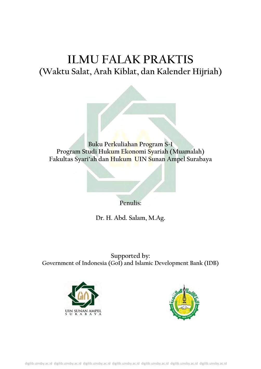 Salinan 899) Ilmu Falak Praktis