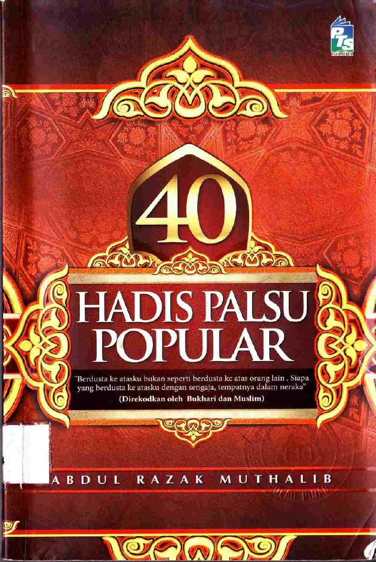 Salinan 855) 40 Hadis Palsu Populer
