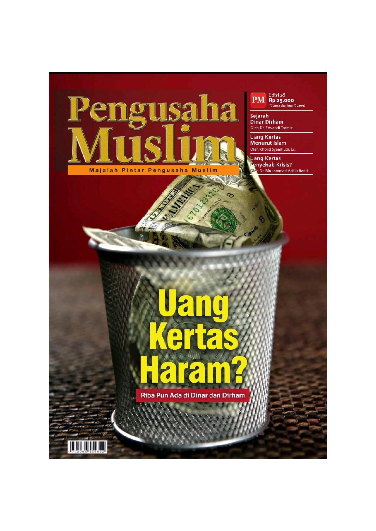 Salinan 852) Uang Kertas Haram (Majalah)