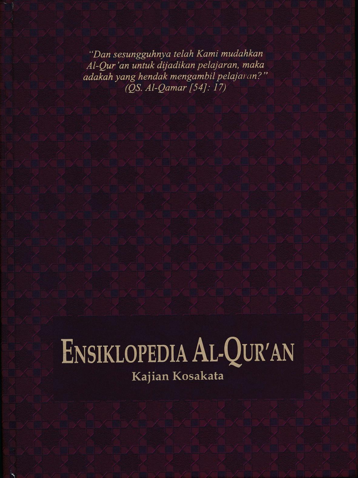 Salinan 844) ENSIKLOPEDI AL-QURAN Q-Z