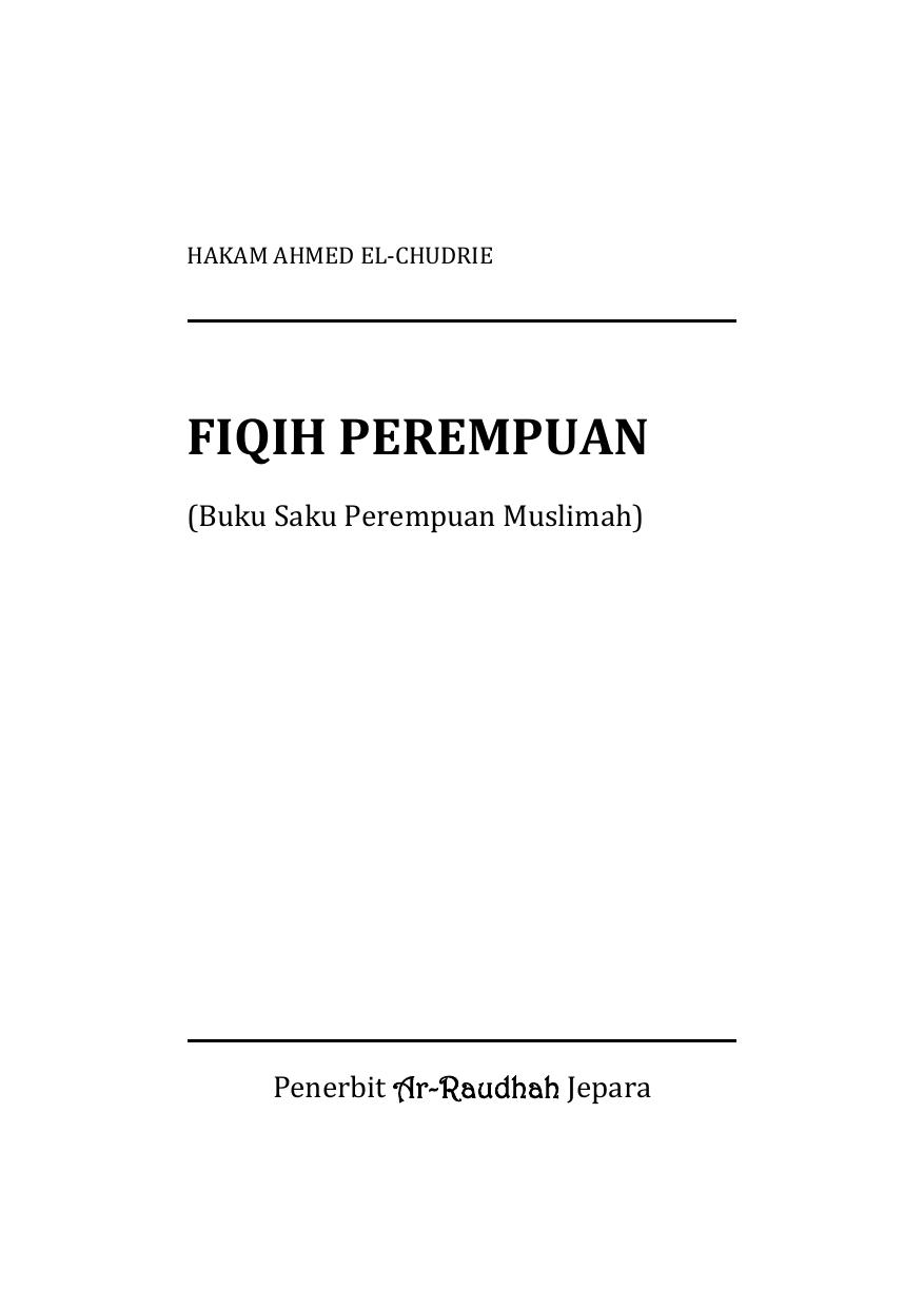 Salinan 794) Fiqih Perempuan