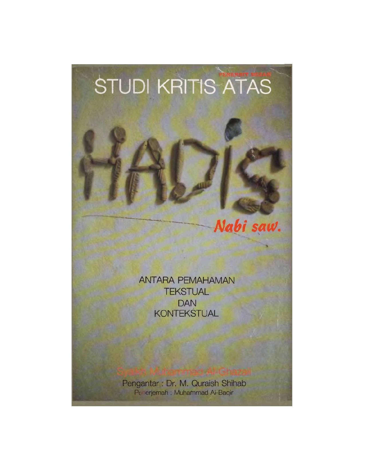 Salinan 782) Studi Kritis Hadits