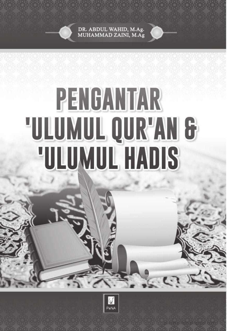 Salinan 671) Pengantar Ulumul Quran dan Ulumul Hadis