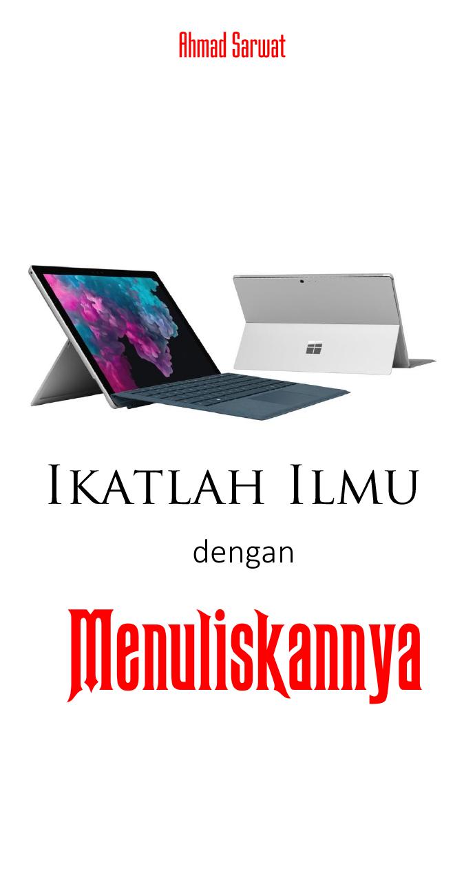 Salinan 441) Ikatlah Ilmu dengan Menuliskannya