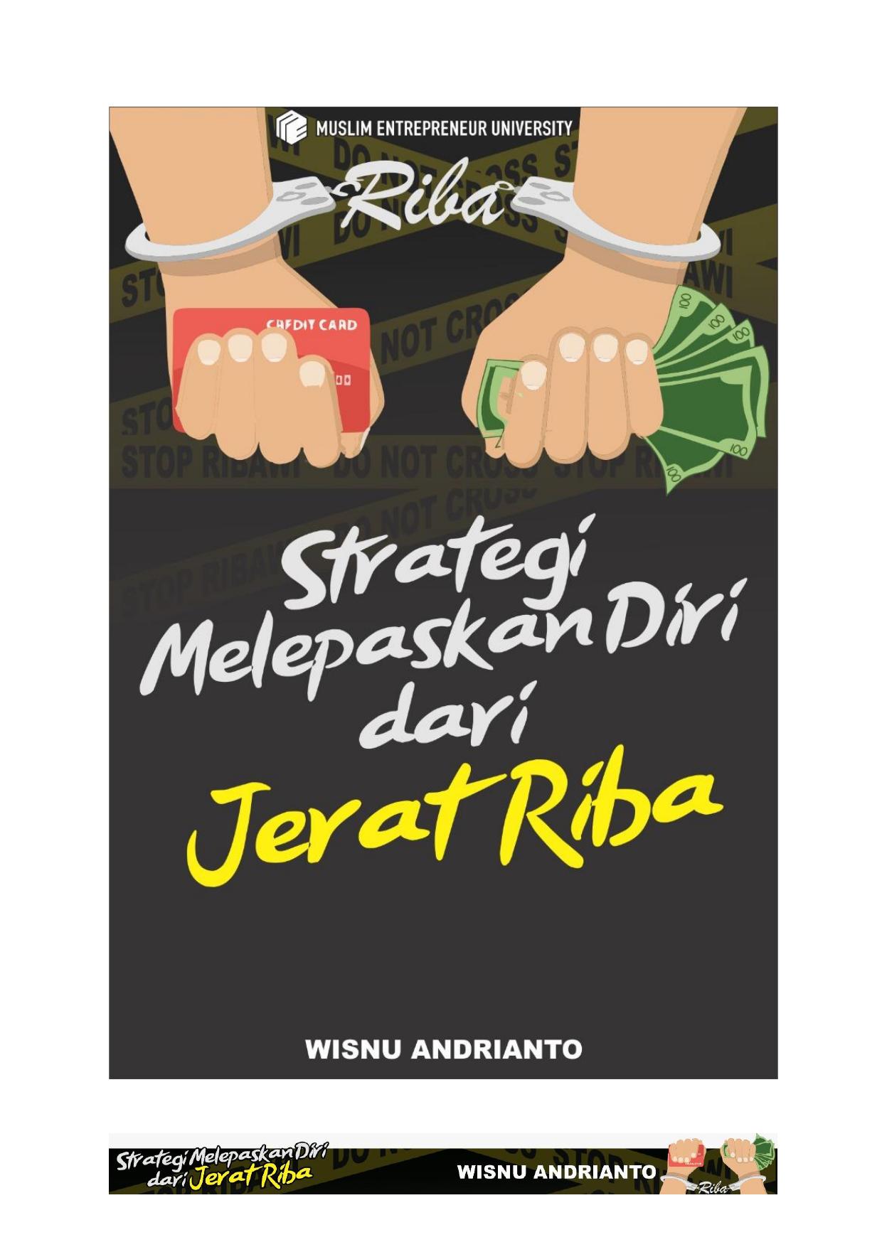 Salinan 2. Strategi Melepaskan Diri Dari Jeratan Riba