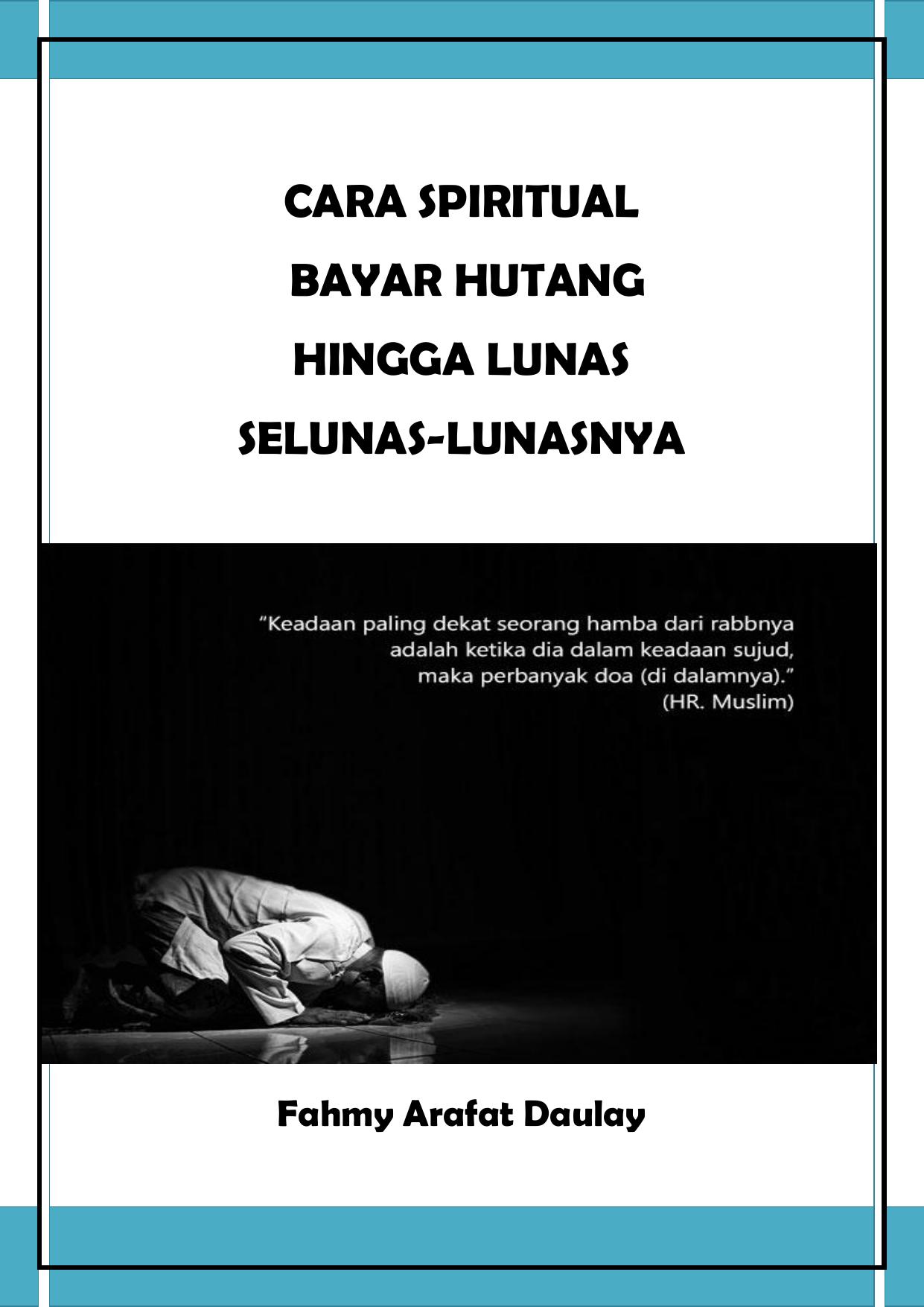 Salinan 22) Cara Spiritual Bayar Hutang