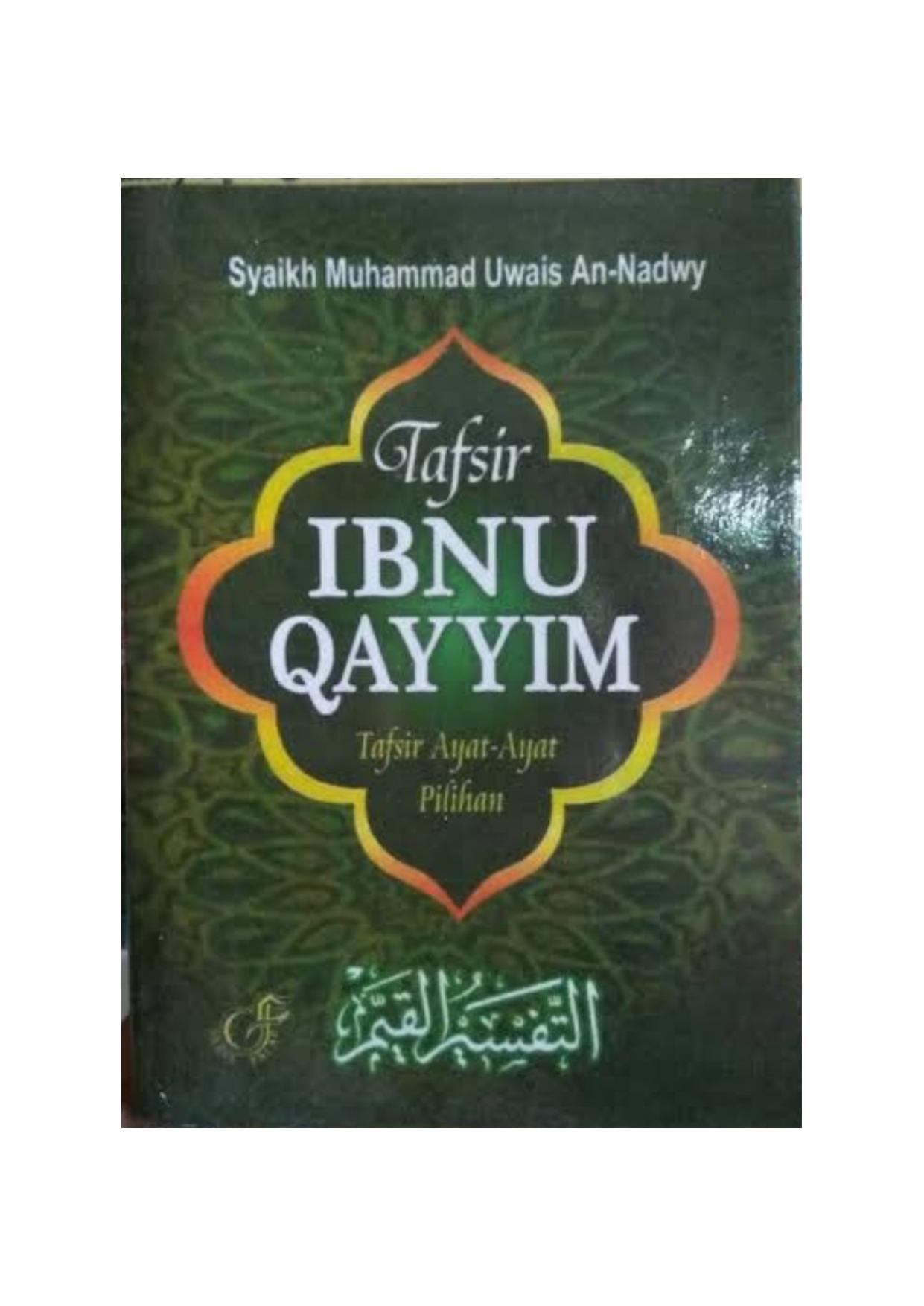 Salinan 1.827) Tafsir Ibnu Qayyim