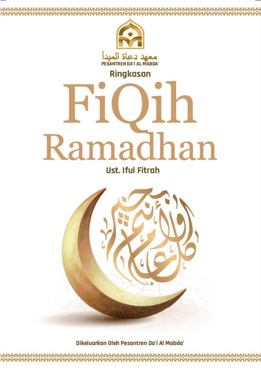 Salinan 1.784) Ringkasan Fiqih Ramadhan