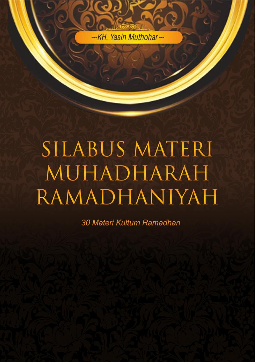 Salinan 1.767) Silabus Materi Muhadharah Ramadhaniyah