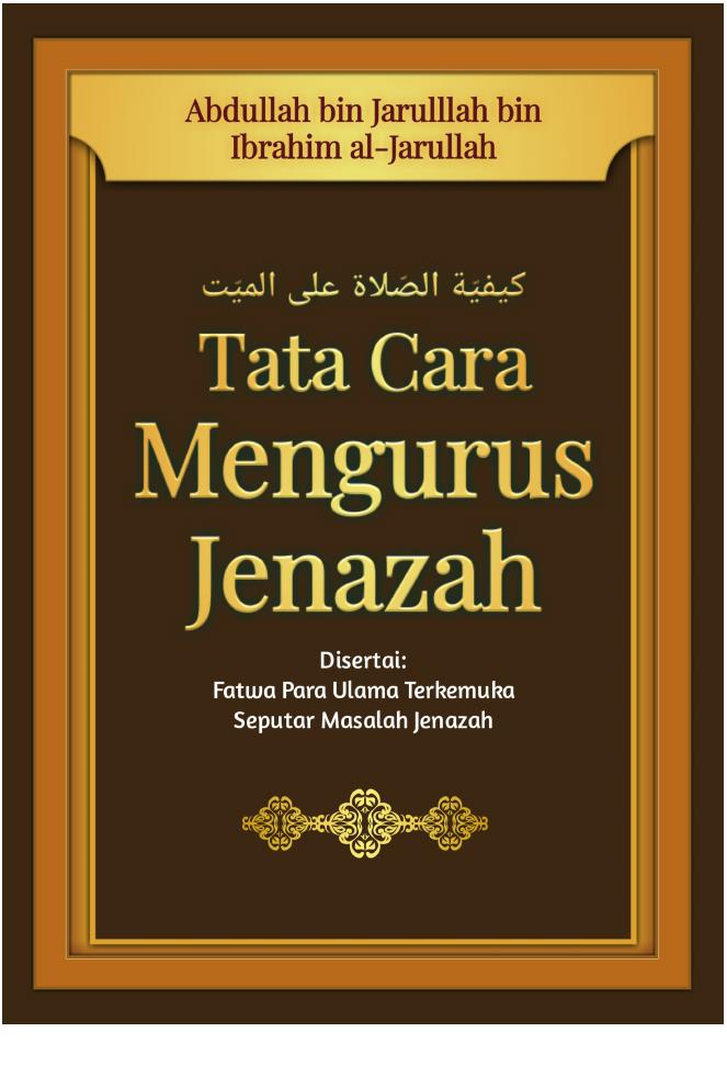 Salinan 1.660) Tata Cara Mengurus Jenazah