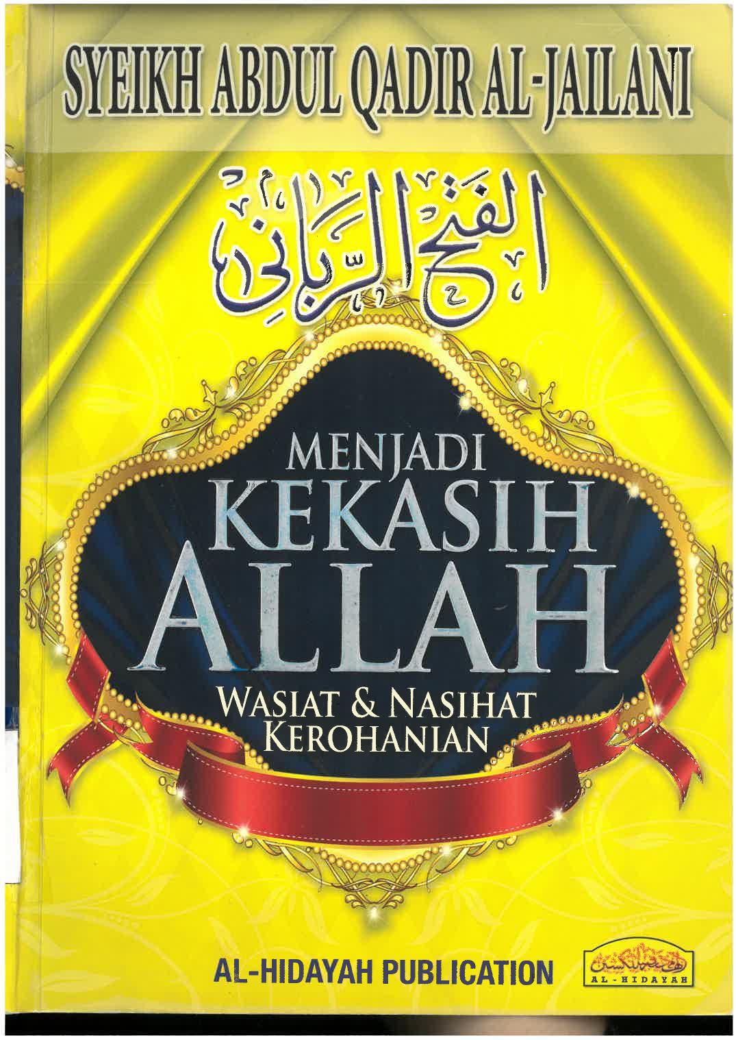 Salinan 1.534) Menjadi Kekasih Allah