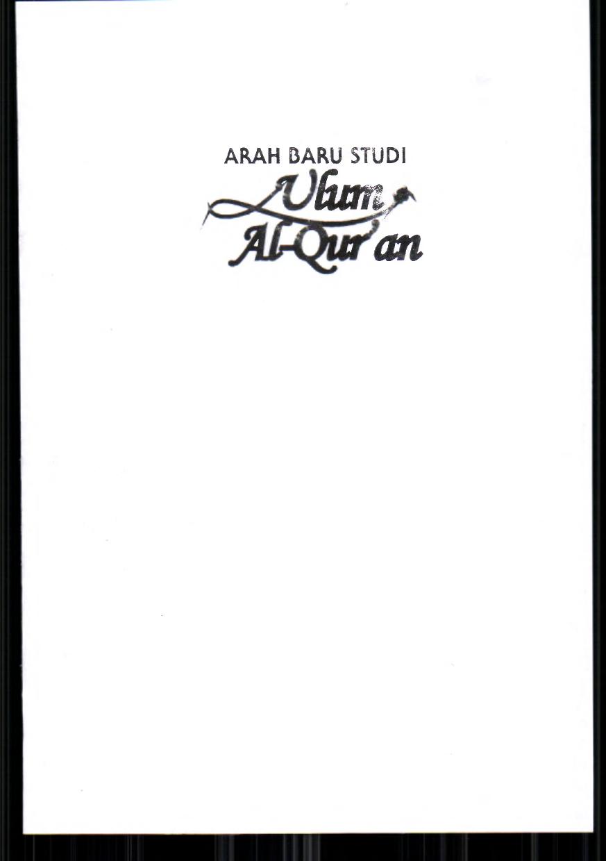 Salinan 1.438) Arah Baru Studi Ulumul Qur an