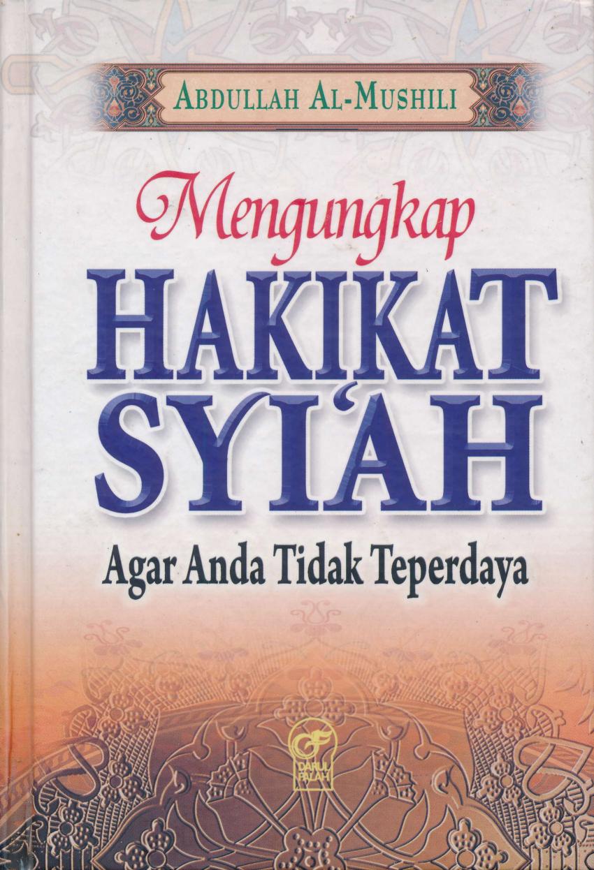 Salinan 1.235) Mengungkap Hakikat Syiah