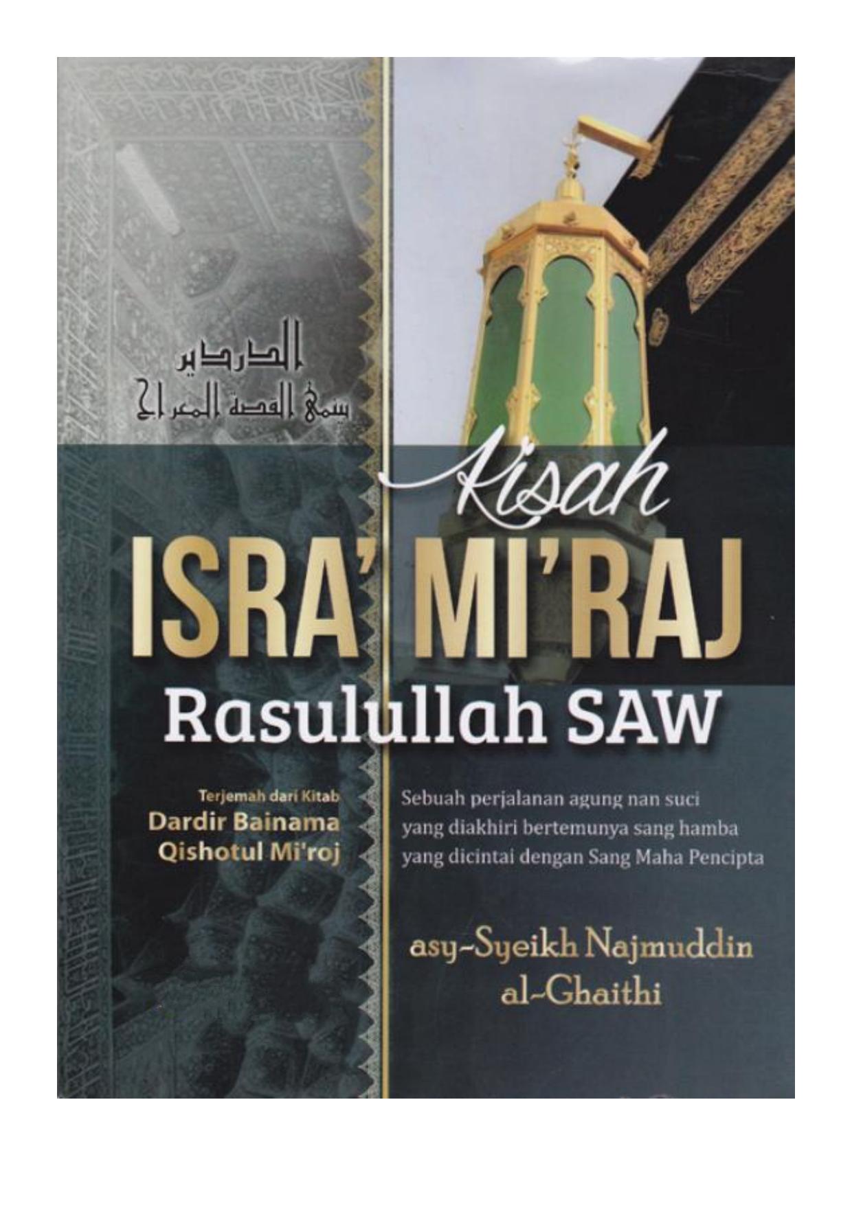 Salinan 1.033) Isra wal Mi raj Terjemah