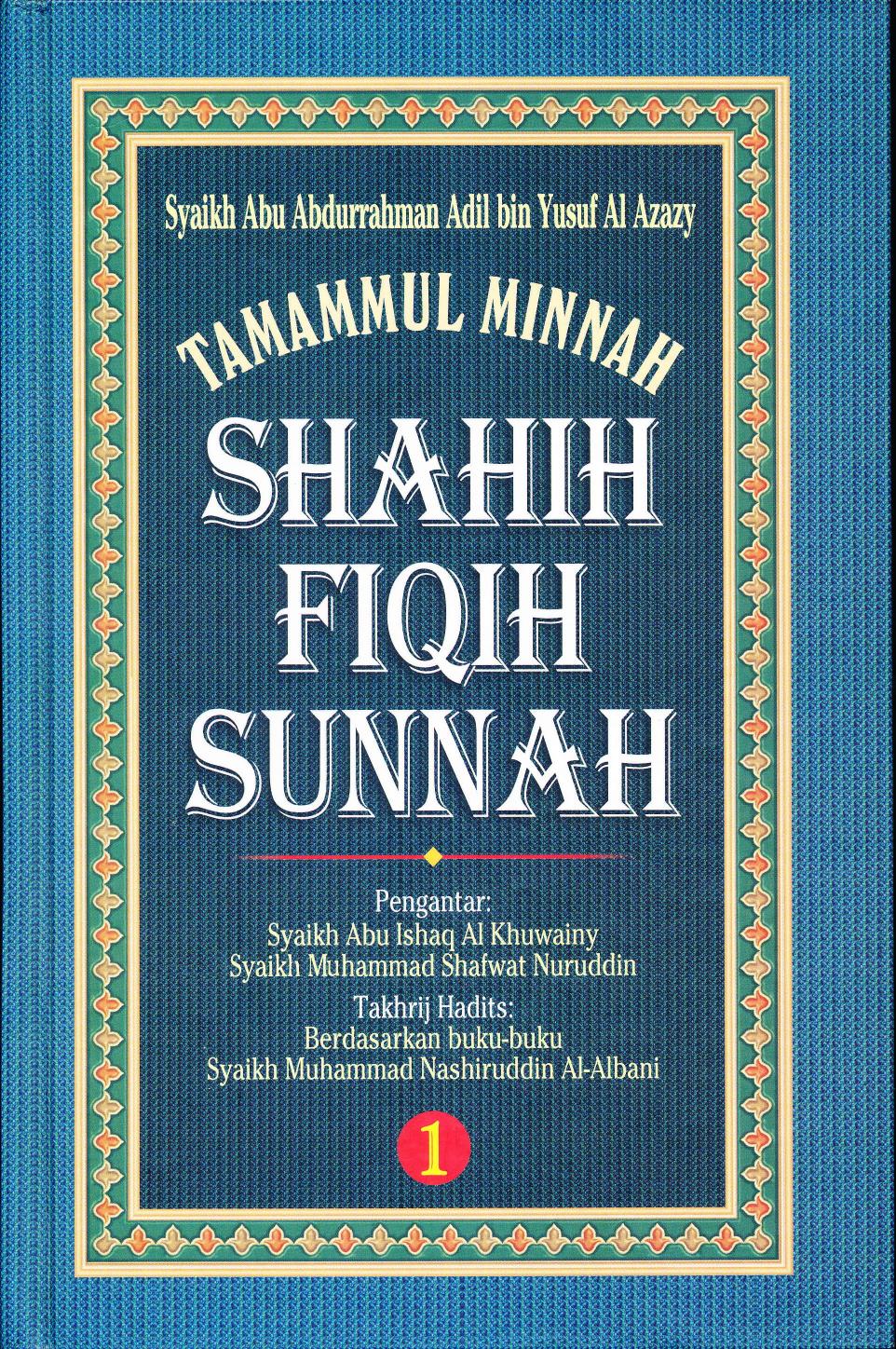 Salinan Tamammul Minnah Shahih Fiqih Sunnah 1 by Syeikh Albani