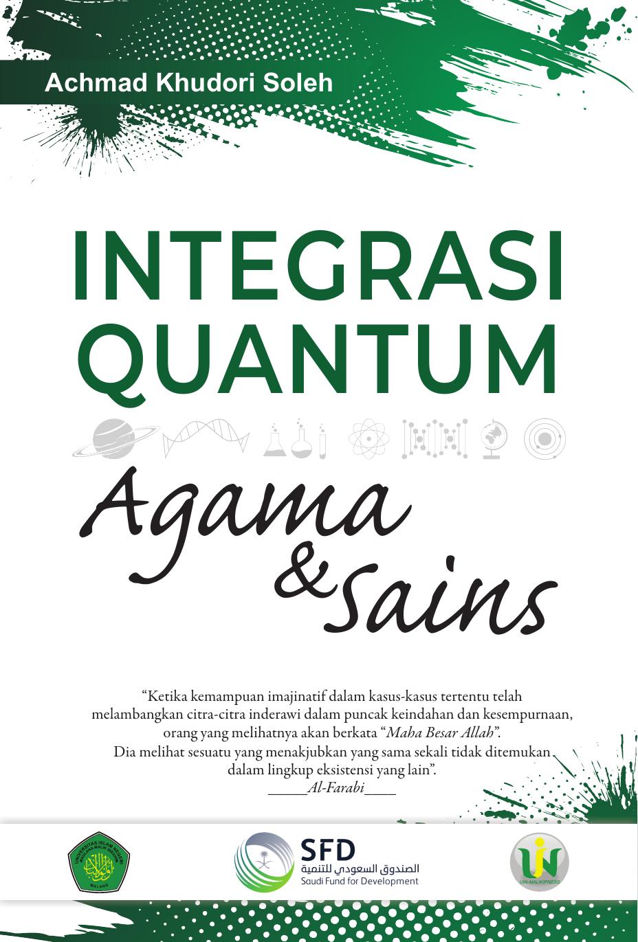 Depan kata pengantar daftar isi - INTEGRASI QUANTUM AGAMA DAN SAINS.indd