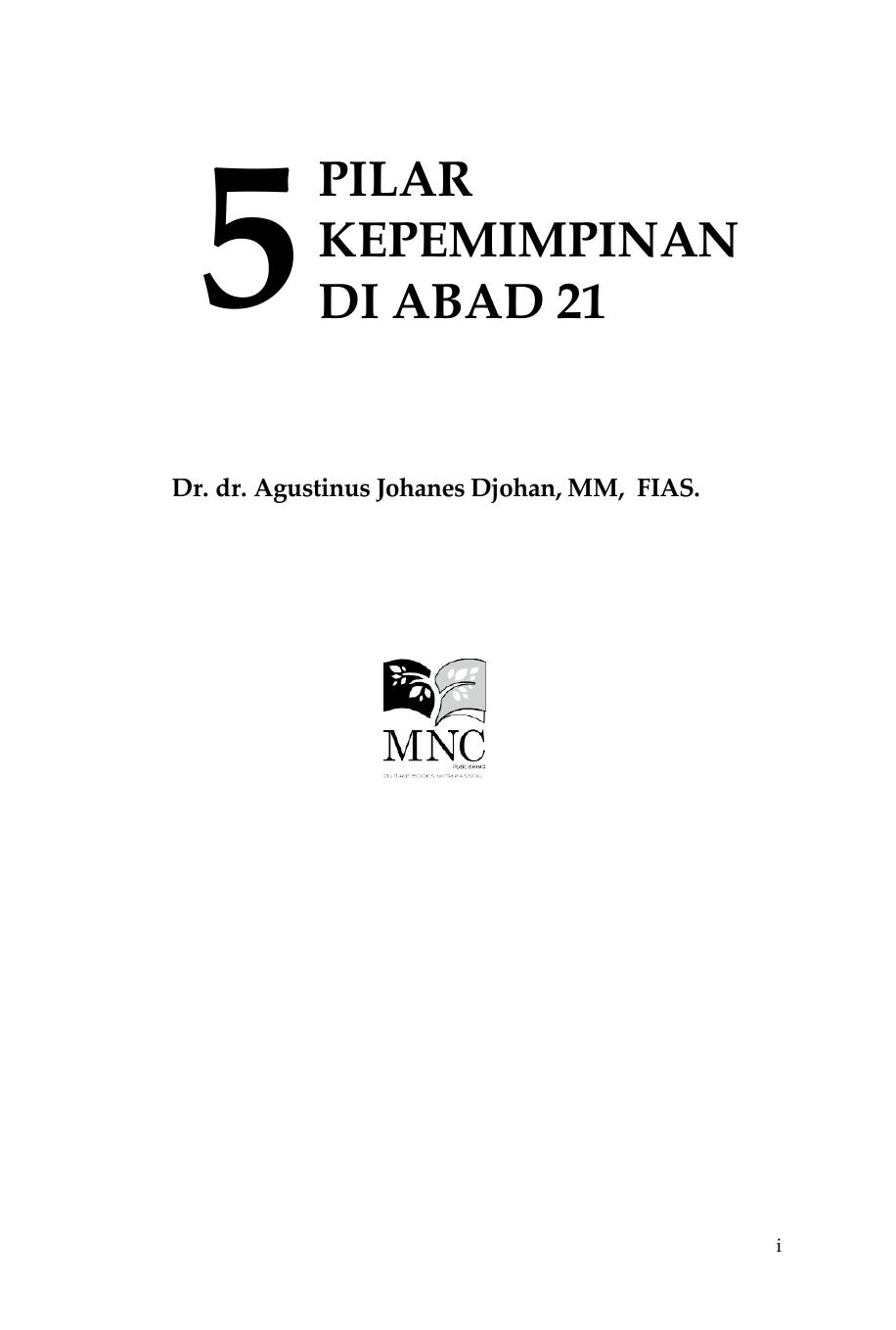 5 Pilar Kepemimpinan di Abad 21