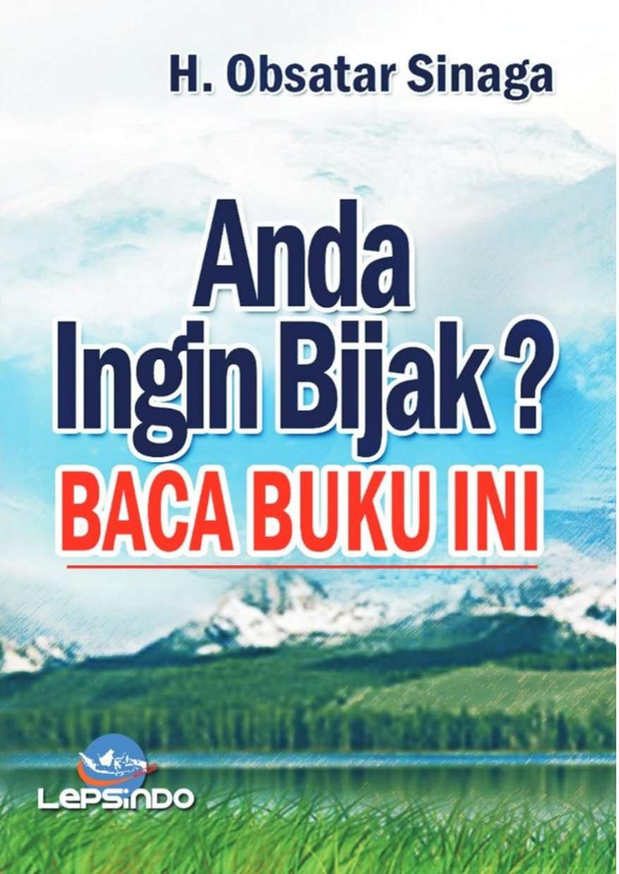 Anda Ingin Bijak Baca Buku Ini