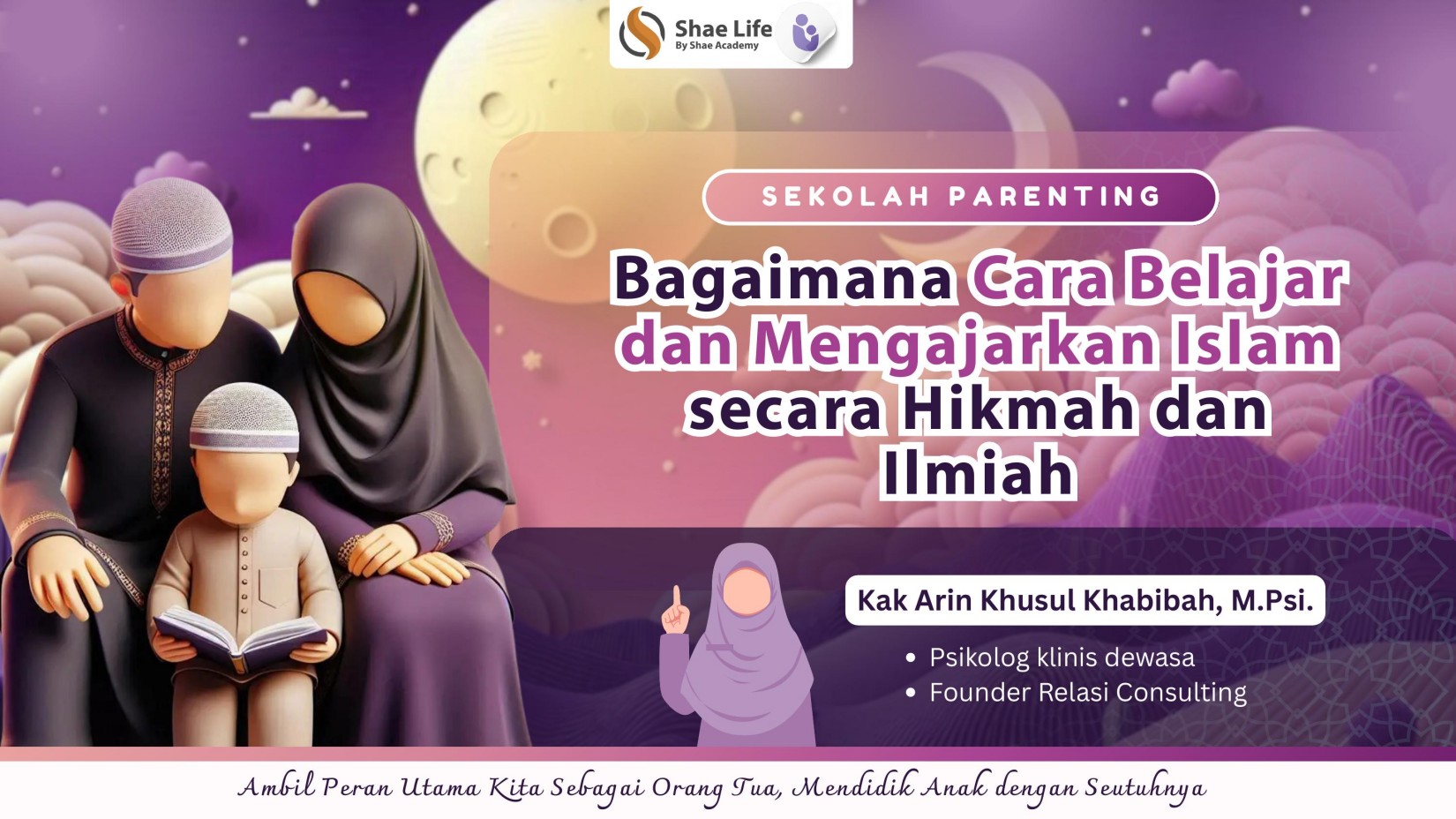 20. Kak Arin Khusul Khabibah, M.Psi.