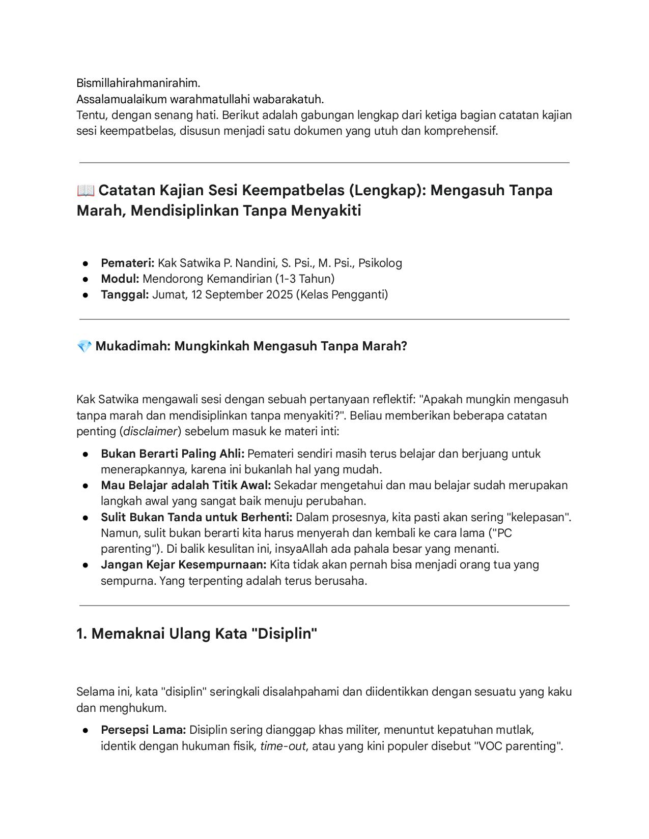 14. Mengasuh Tanpa Marah, Mendisiplinkan Tanpa Menyakiti