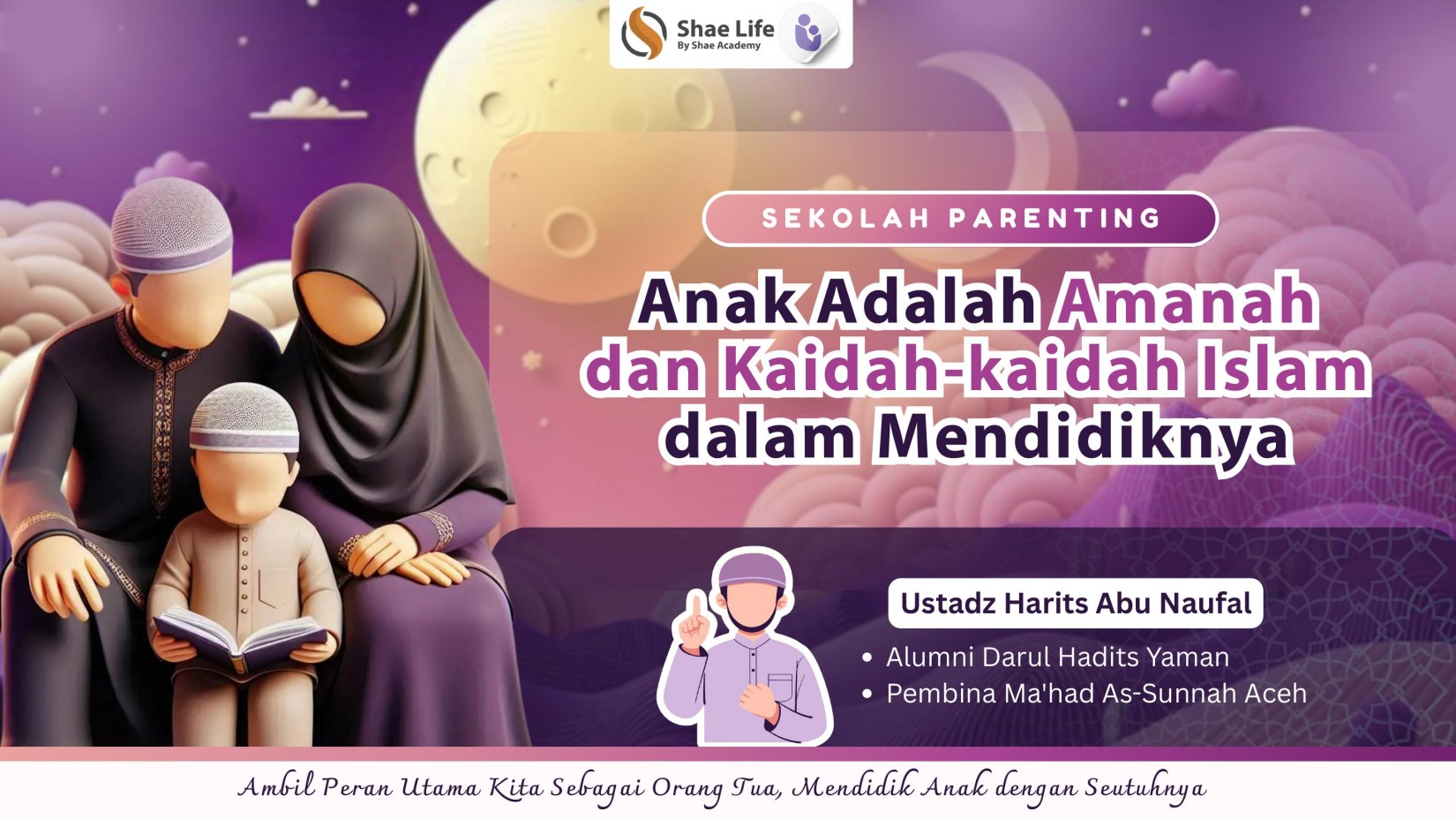 1. Ustadz Harits Abu Naufal