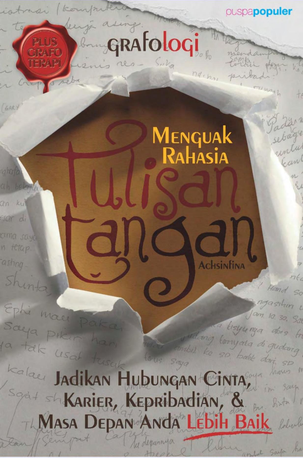 Salinan Menguak Rahasia Tulisan Tangan (Ilmu Grafologi)