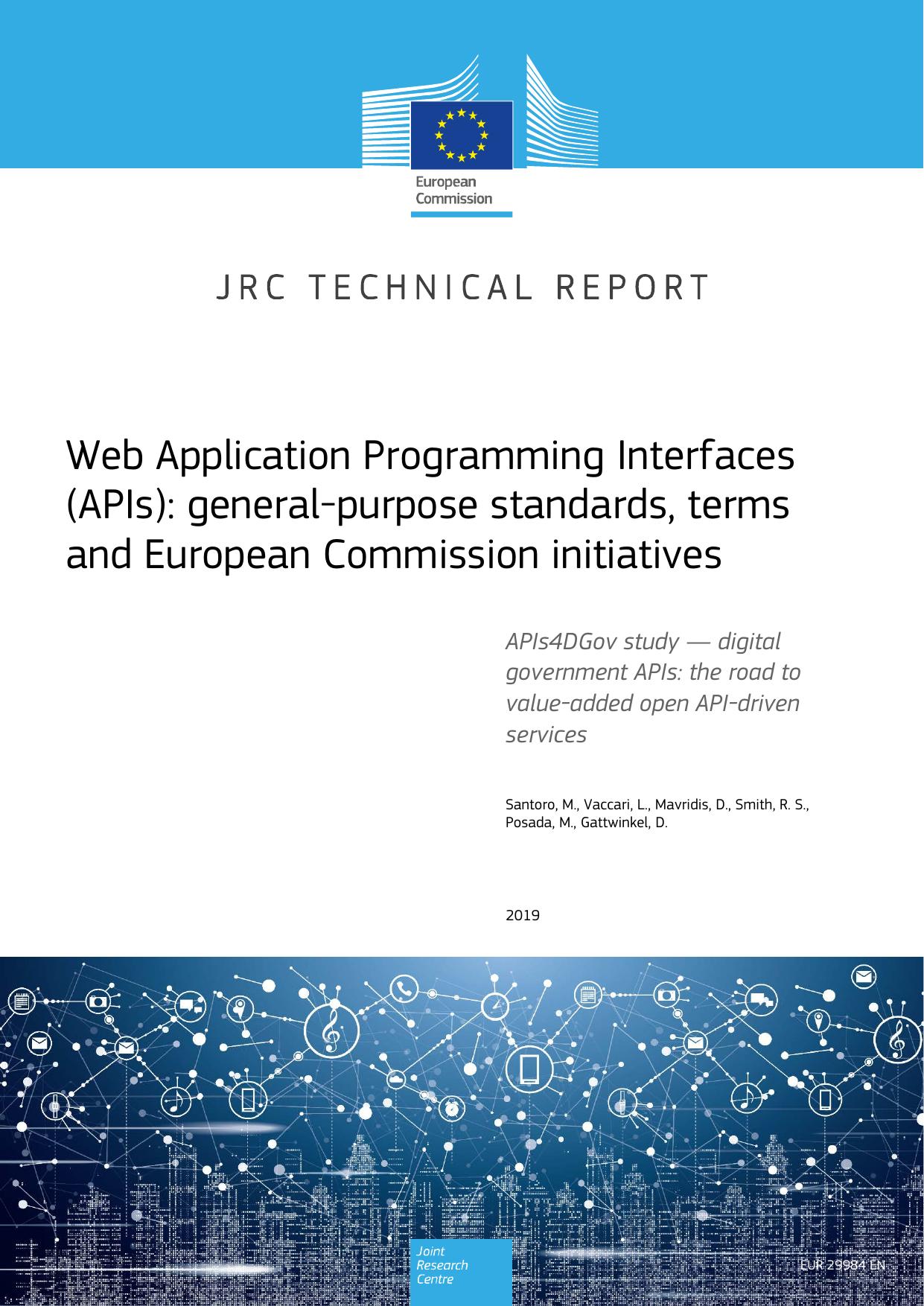 jrc118082 api-landscape-standards