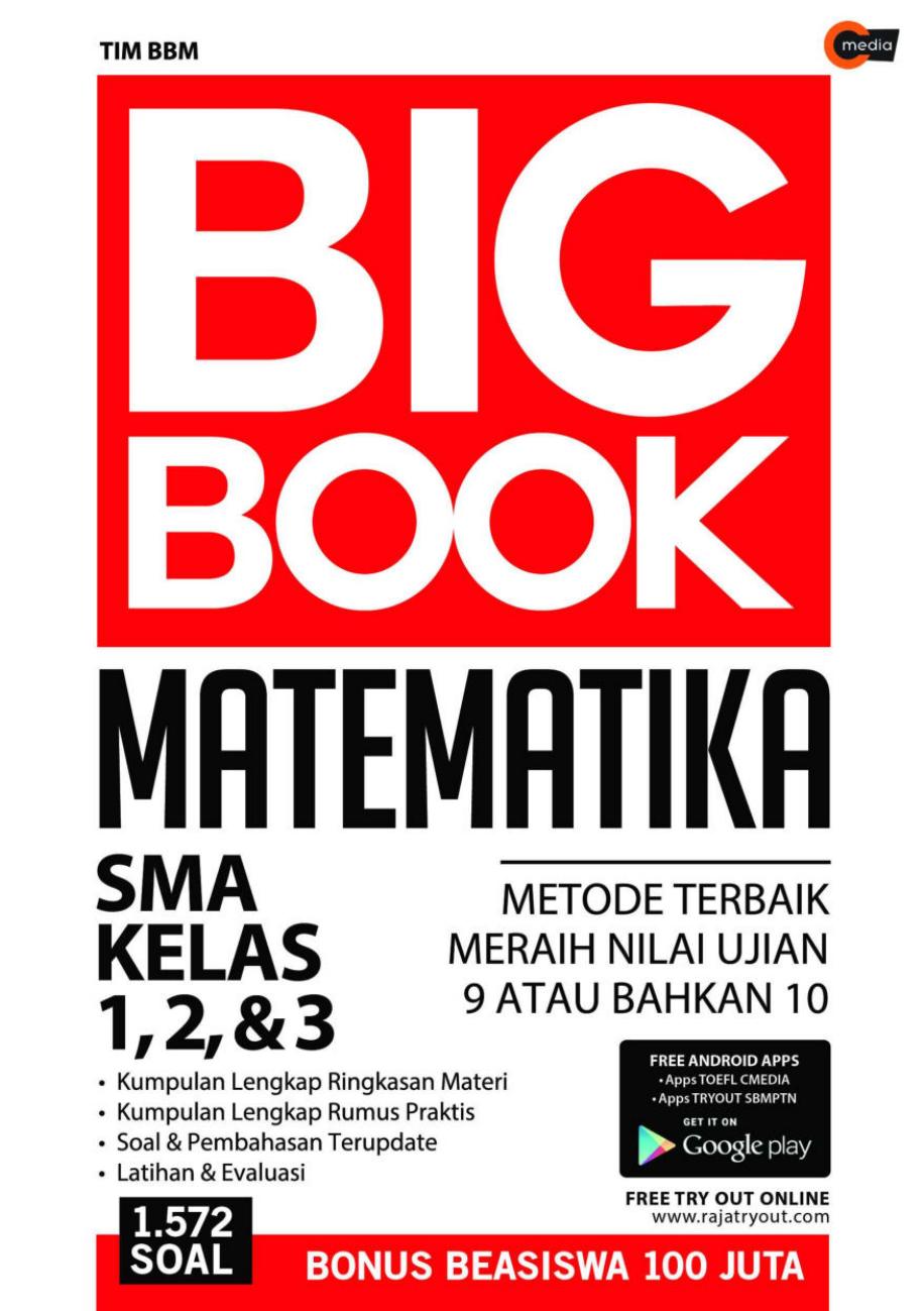 Big Book Matematika SMA Kelas 1, 2, & 3