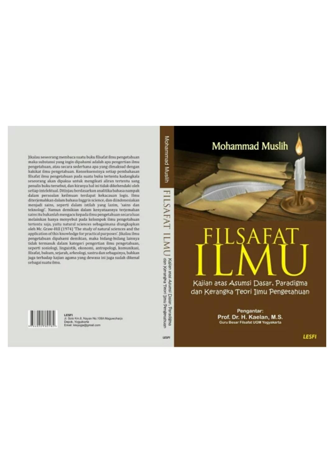 4. Buku Filsafat Ilmu plus HKI
