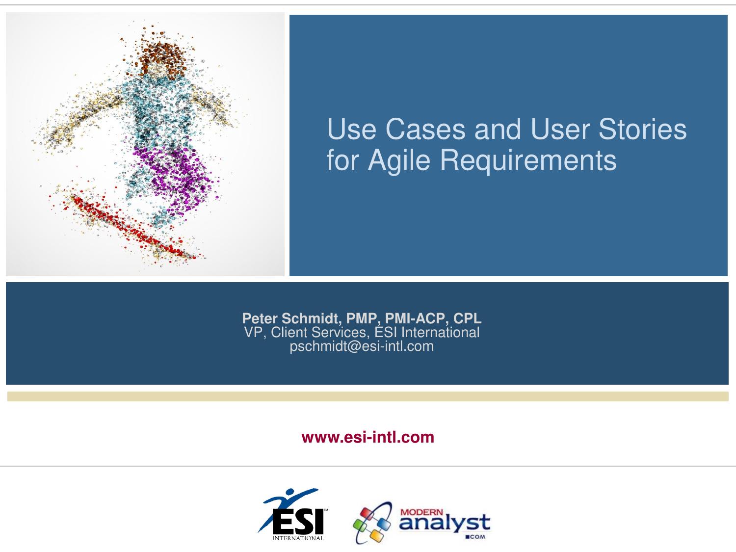Managing Requirements in an Agile World: Avoiding the “Round Peg/Square Hole” Dilemma