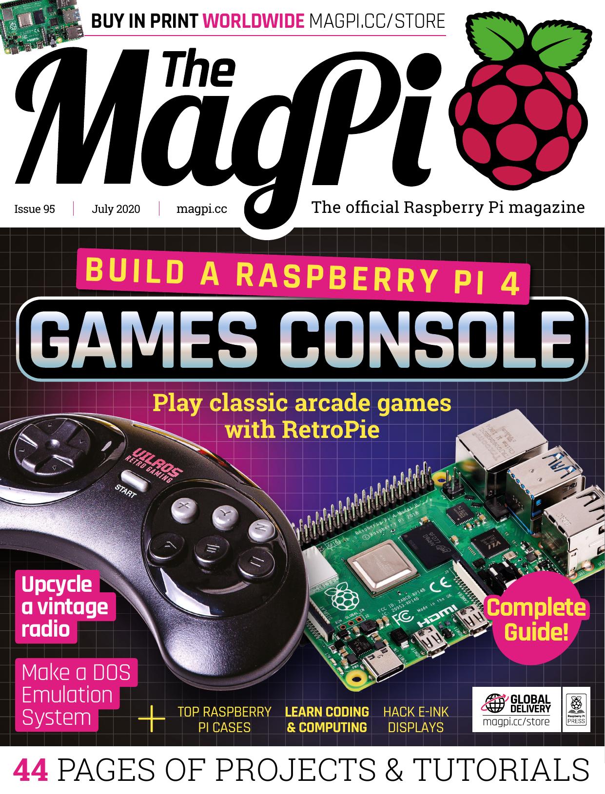 Build a retro games console The MagPi #95