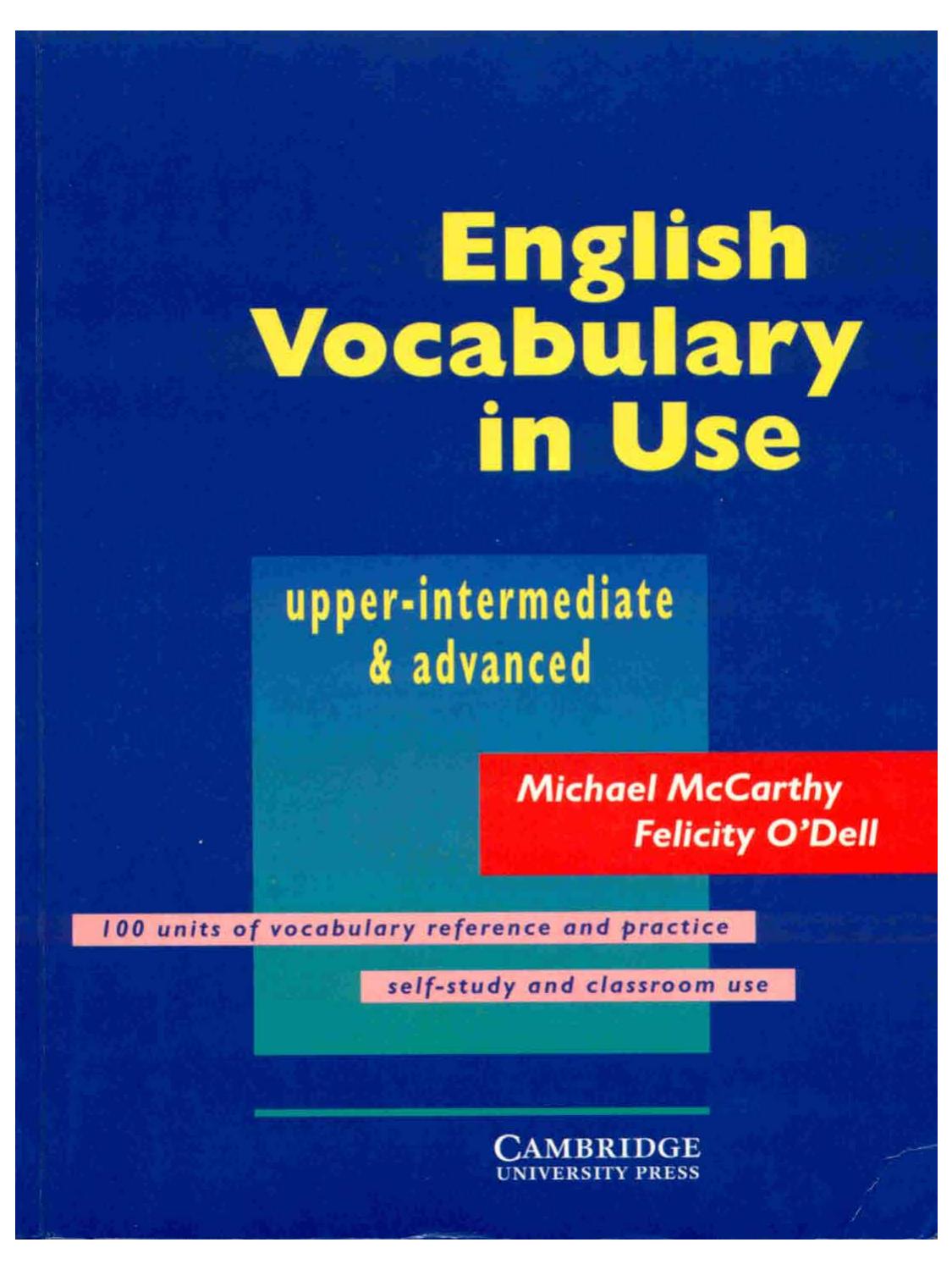 Salinan Cambridge-English Vocabulary in Use 28Upper-Intermediate 26 Advanced 29