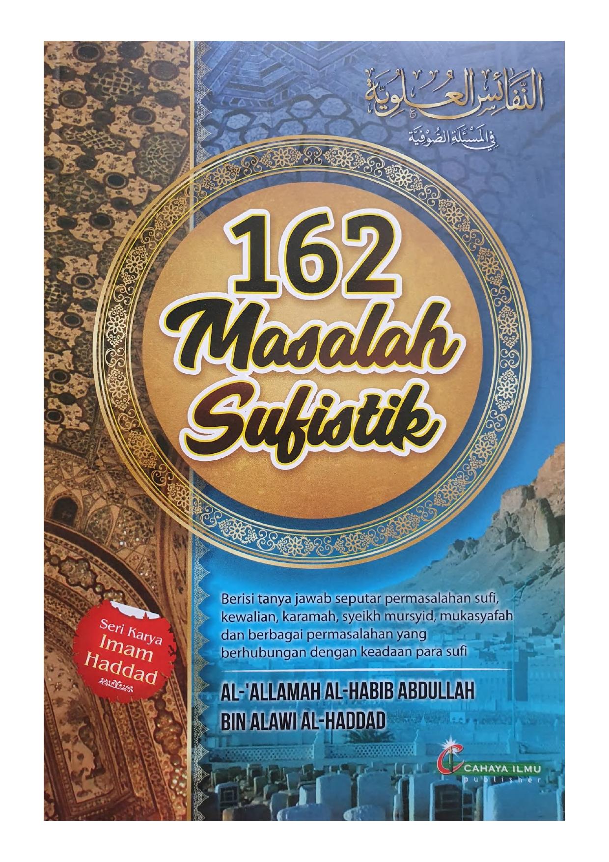 162 Masalah Sufistik