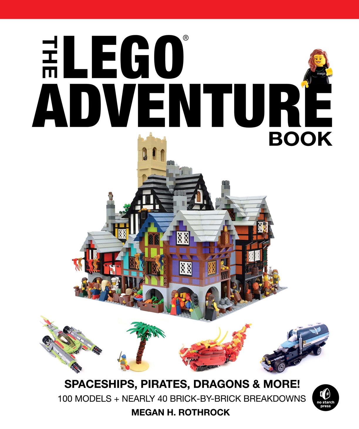 The LEGO® Adventure Book, Vol. 2: Spaceships, Pirates, Dragons & More!